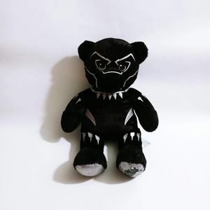Build a Bear Black Panther Plush Marvel Character Stuffed Animal (su1)